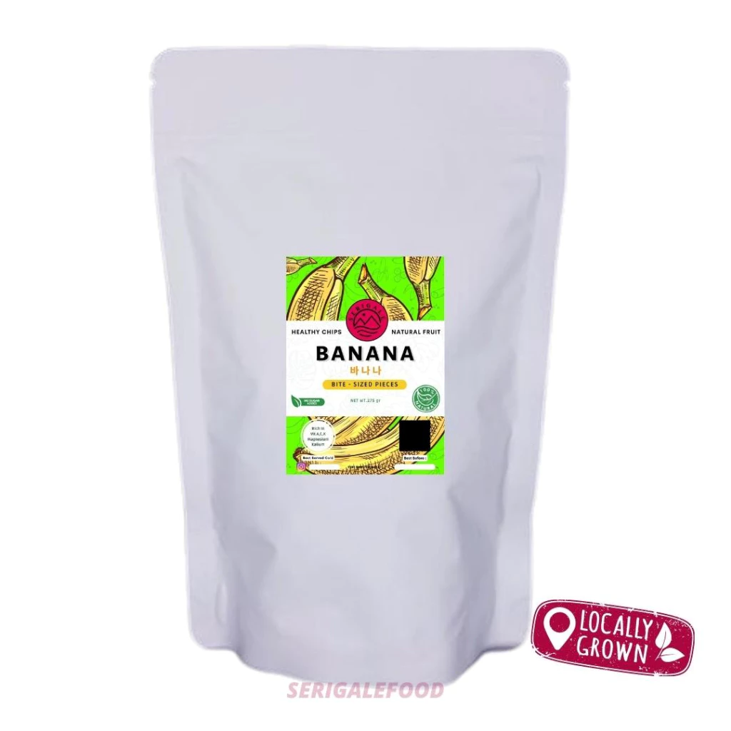SERIGALE Keripik Buah Legit I 150 gr Pouch Zipplock I Keripik Buah Mix I Nangka Rambak Pisang I - Gambar 3