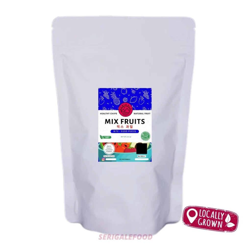 SERIGALE Keripik Buah Legit I 150 gr Pouch Zipplock I Keripik Buah Mix I Nangka Rambak Pisang I - Gambar 2
