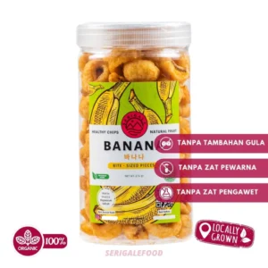 SERIGALE Keripik Buah Rambak Pisang I Legit Vegan Natural