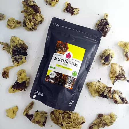 SERIGALE Keripik Sayur Gurih I 50 gr Pouch Zipplock I Jamur Paprika Brokoli Bombay I Hemat - Gambar 11