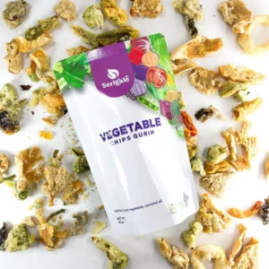 SERIGALE Keripik Sayur Gurih I 50 gr Pouch Zipplock I Jamur Paprika Brokoli Bombay I Hemat