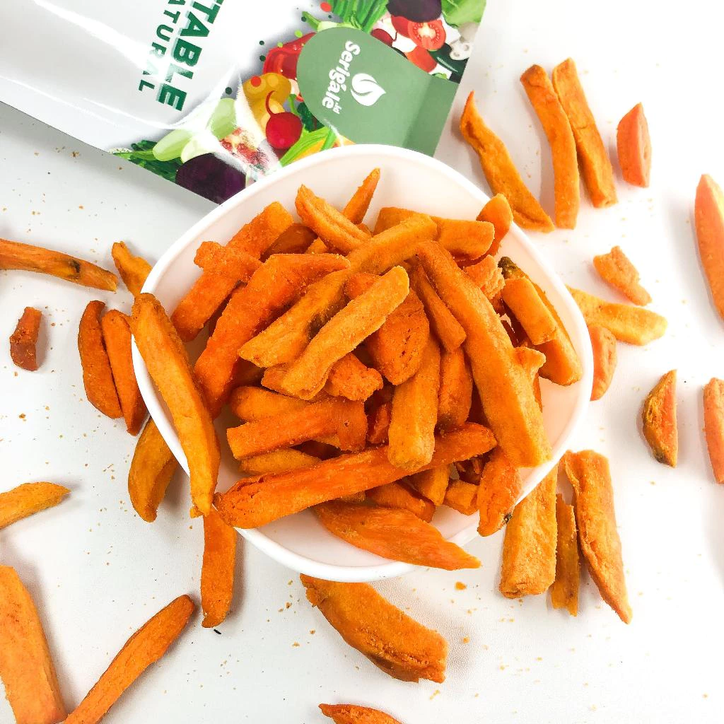 SERIGALE Keripik Ubi Madu Manis I 1000 ML Toples I Keripik Sayur Mix Premium I Camilan Diet Sehat - Gambar 7