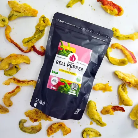 SERIGALE Keripik Sayur Gurih I 50 gr Pouch Zipplock I Jamur Paprika Brokoli Bombay I Hemat - Gambar 13