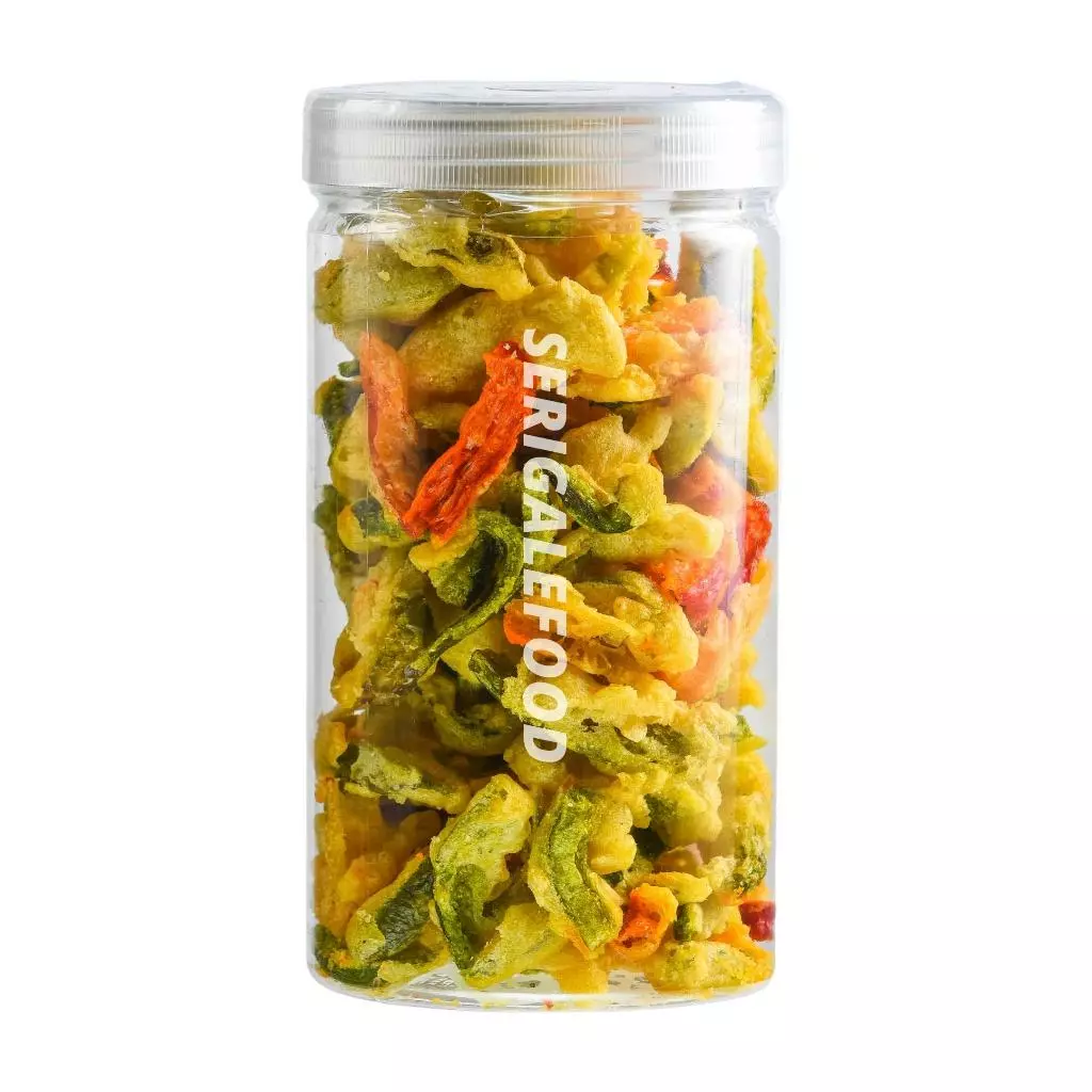SERIGALE Keripik Mix Buah Mix Sayur Kemasan Pouch Zipplock 150 Gr I Keripik Mix Diet Sehat - Gambar 7