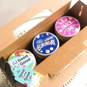FREE GABLE BOX Bundling Mix Keripik Buah Mix Sayur Mix Sayur Gurih Kemasan Toples 650 ml