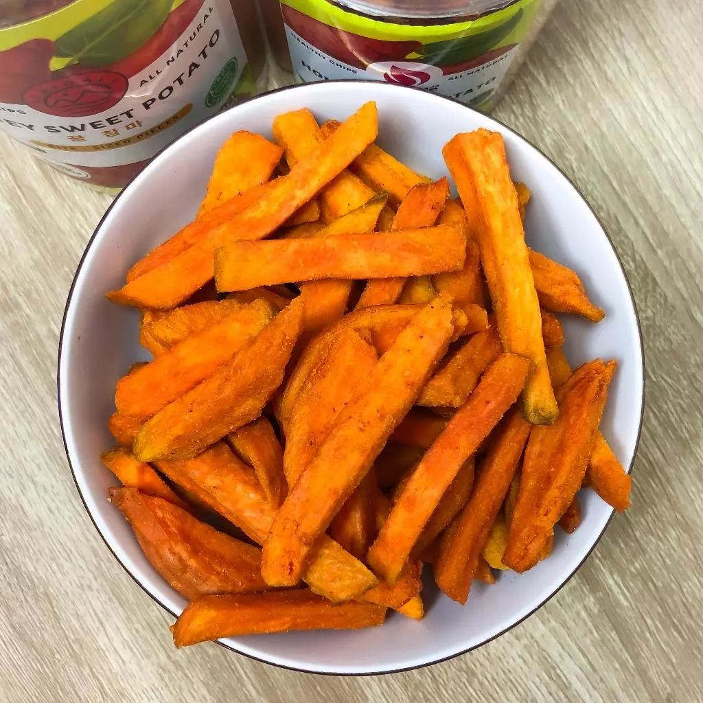 SERIGALE Keripik Ubi Madu Manis I 1000 ML Toples I Keripik Sayur Mix Premium I Camilan Diet Sehat - Gambar 6