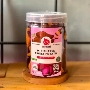 SERIGALE Keripik Mix Ubi Madu Ubi Ungu Legit Premium I Kemasan Toples 650 ml