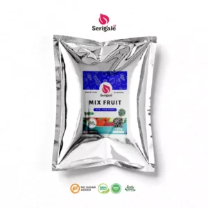 SERIGALE Keripik Buah Sayur Mix Kiloan I Camilan Sehat I Okra Wortel Kentang Edamame I Vegan Natural - MIX BUAH, 250gr