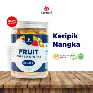 SERIGALE Keripik Nangka Buah Natural Vegan Legit Premium New Pack 650 ML