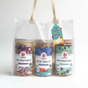 SERIGALE Paket Healthy Crunch Pack | Oleh - Oleh Hampers Keripik Sehat | Healthy Snack Premium Keripik Buah dan Sayur Premium