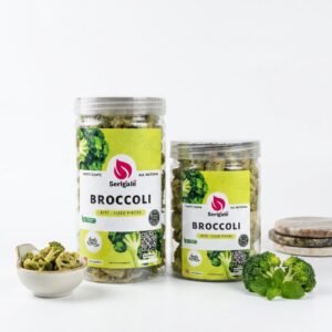 SERIGALE Keripik Sayur Brokoli I 1000 ML Toples I Keripik Sayur Mix Premium I Camilan Diet Sehat