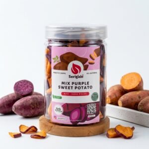 SERIGALE Keripik Mix Ubi Madu Ubi Ungu Legit Premium I Kemasan Toples 650 ml