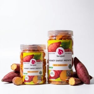 SERIGALE Keripik Ubi Madu Legit I 1000 ML Toples I Keripik Sayur Mix I Camilan Diet Sehat Natural