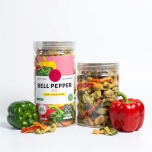 SERIGALE Keripik Sayur Paprika Gurih I Bell Pepper Vegetable Chips I Vegan Natural I Jar 1000 ML